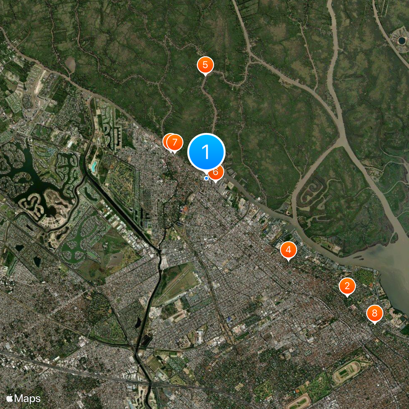 Parque de la Costa Mapa