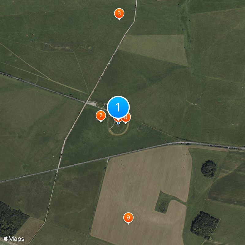 Stonehenge Kaart