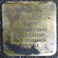 Stolperstein dedicated to Sally Nachum
