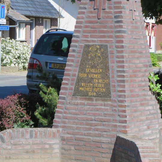 Monument voor Willem Heber en Mathieu Rutten