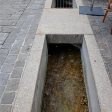 Counter flow in the river