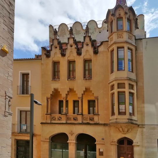 Cal Ratés del carrer Santa Maria