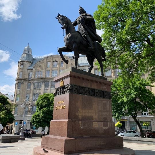 Equestrian statue of Daniel of Galicia
