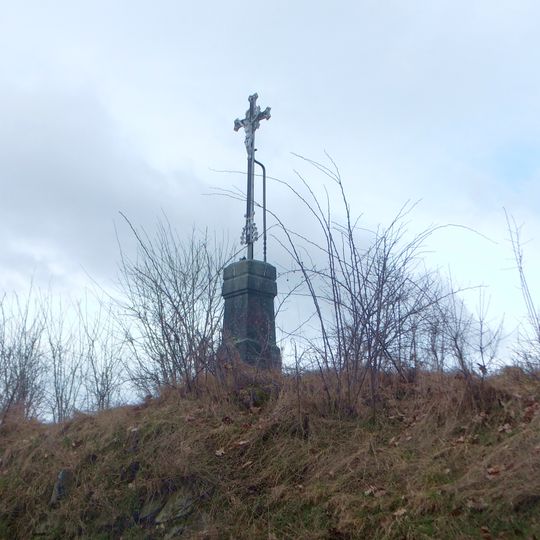 Cross by the water tank