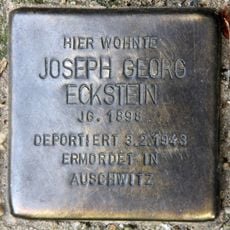 Stolperstein en memoria de Joseph Georg Eckstein