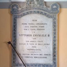 Commemorative plaque