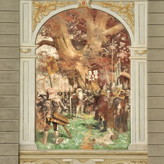 The town of Rapperswil pledges allegiance to the Swiss Confederacy