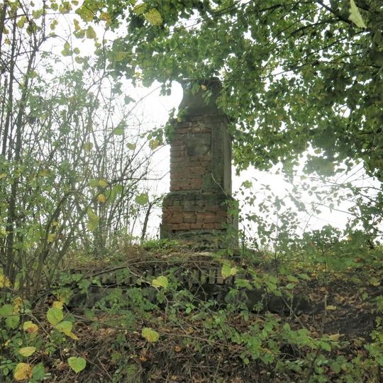 Kříž u polní cesty západně od Vidimi