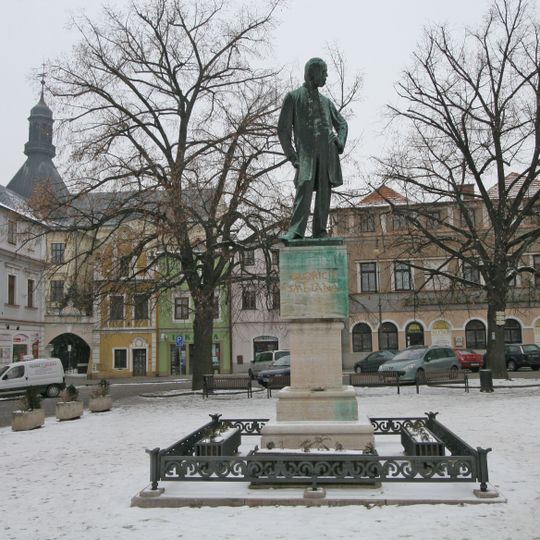 Statue of Bedřich Smetana in Litomyšl