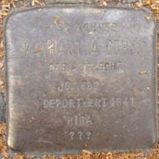 Stolperstein dedicated to Katharina Cohn