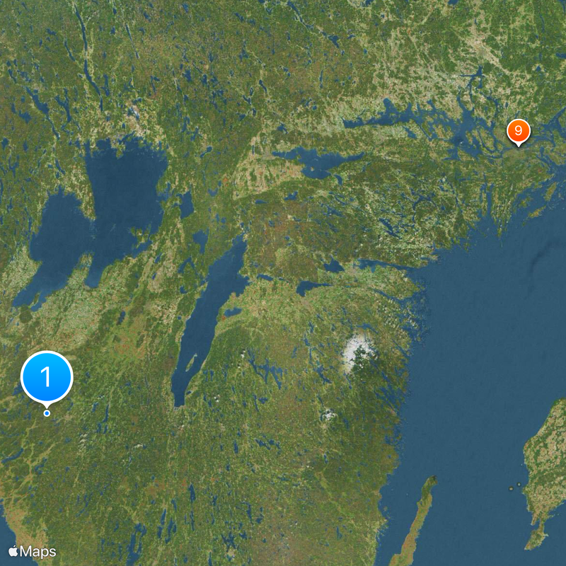 Palácio Real de Estocolmo Mapa