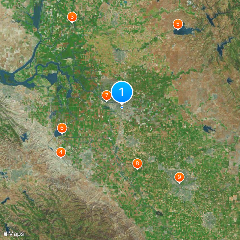San Joaquin County Map
