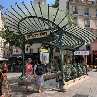 Entrance to Châtelet metro station, place Sainte-Opportune