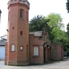 Right Gateway Turret To Stable Yard At Ketteringham Hall And Attached Range, Incorporating Three Greek Marbles
