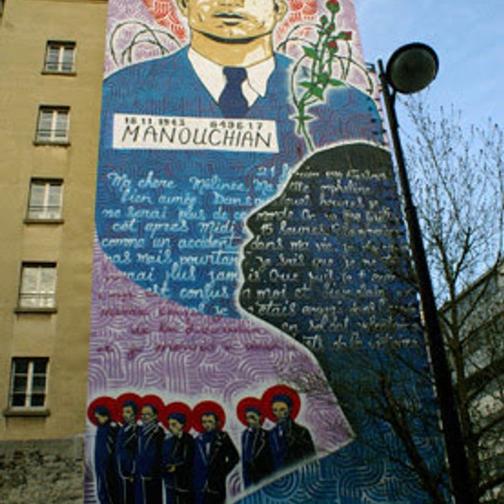 Fresque Missak Manouchian