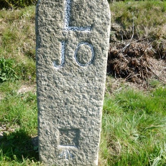 Milestone 1200 Metres To South East Of Hallworthy