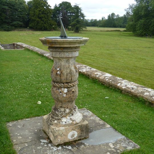 Sundial On Terrace South East Of Lacock Abbey