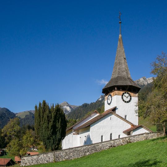 Reformed church with rectory