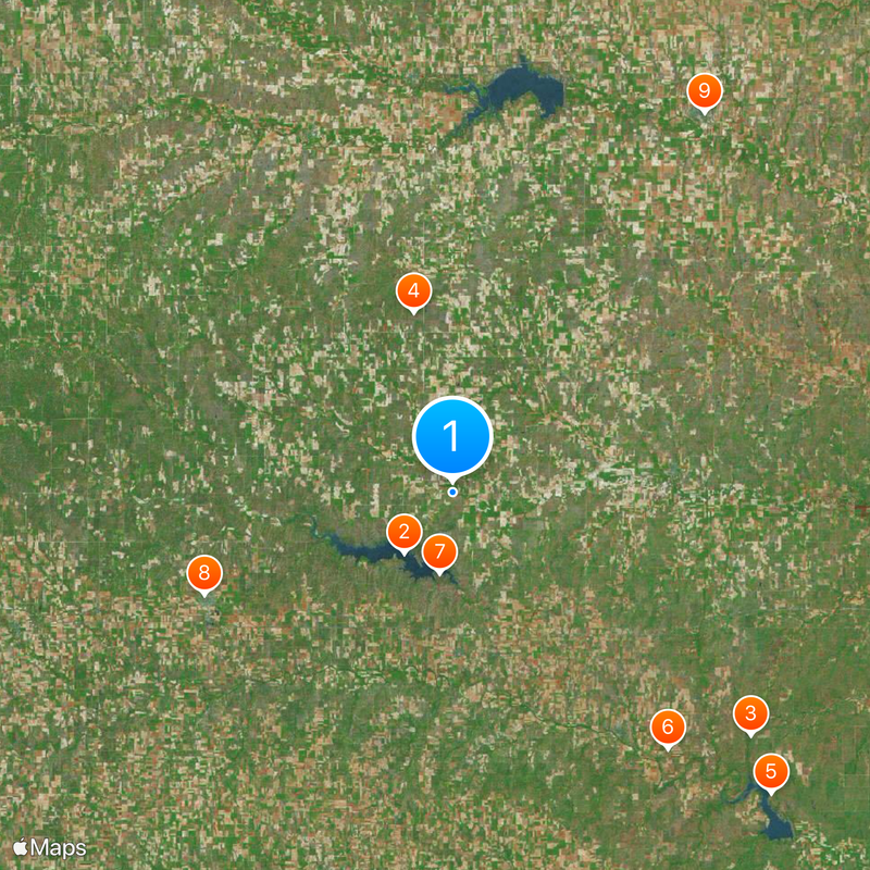 School of Advanced Military Studies Map