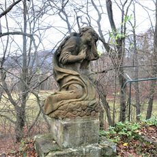 Socha svaté Maří Magdaleny na Křížovém vrchu u Cvikova