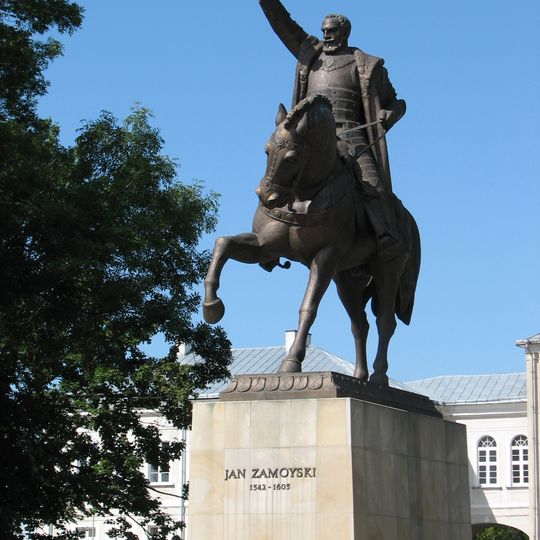 Jan Zamoyski Monument in Zamość