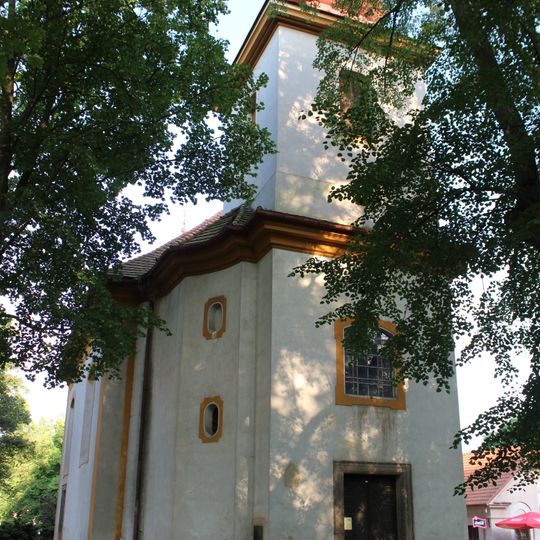 Church of Saint Barbara in Lužná