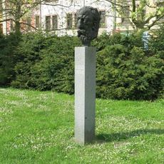 Socha Bedřicha Smetany ve Smetanových sadech v Ústí nad Labem