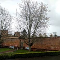 Orangery, Fountain And Garden Wall At Rufford Abbey