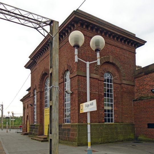 Engine house to north of north range of Edge Hill Station