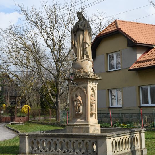 Statue of Virgin Mary in Vrbice