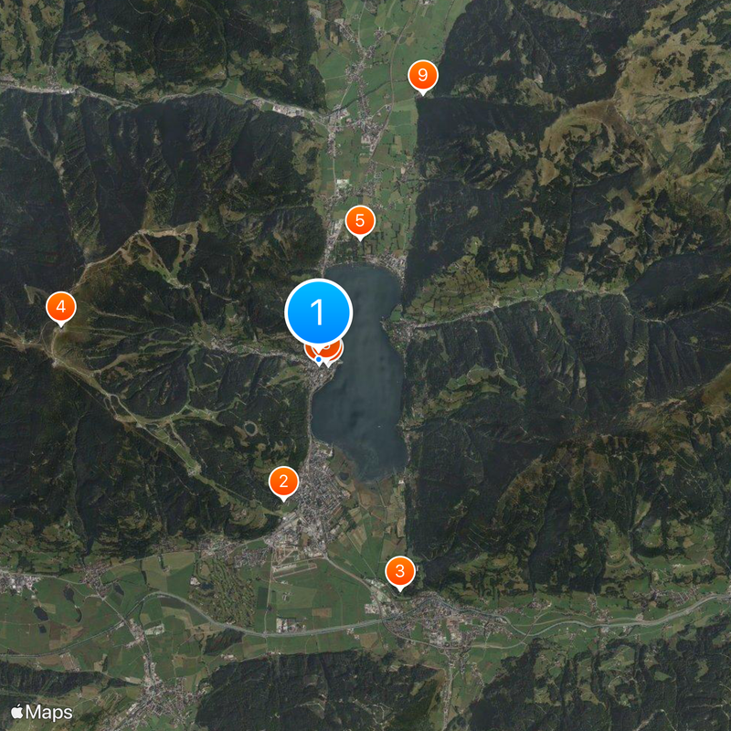 Zell am See Mapa
