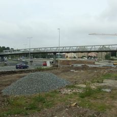Footbridge over Patočkova street at Malovanka