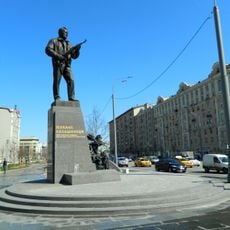 Monument to Mikhail Kalashnikov