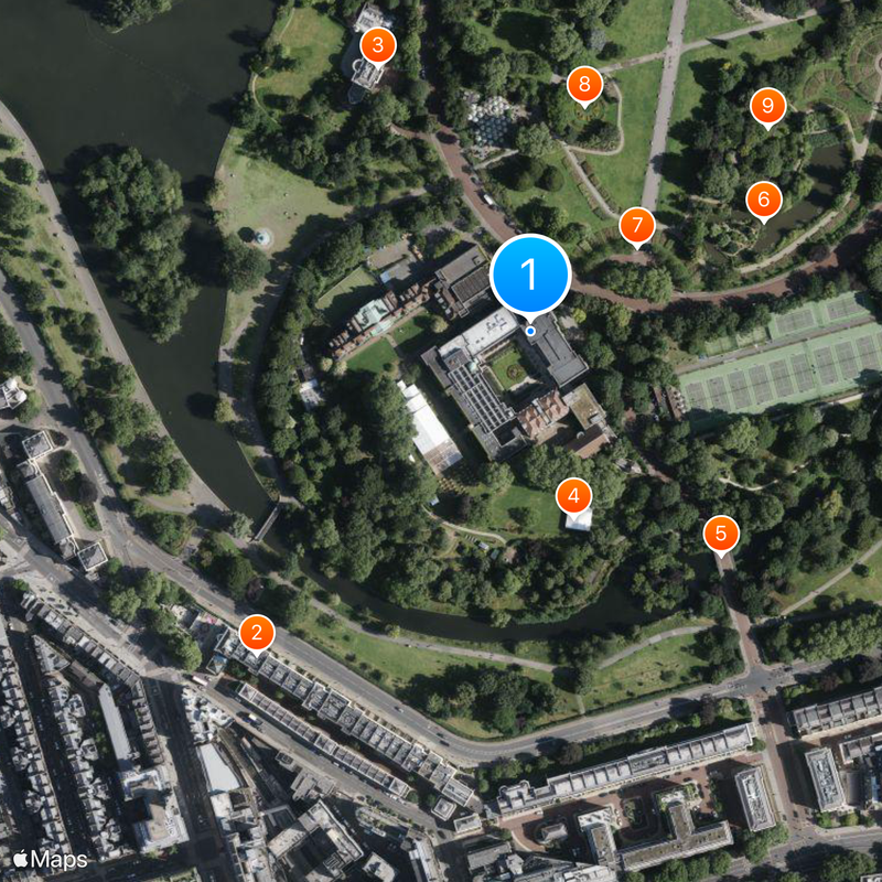 Regent's University London Map