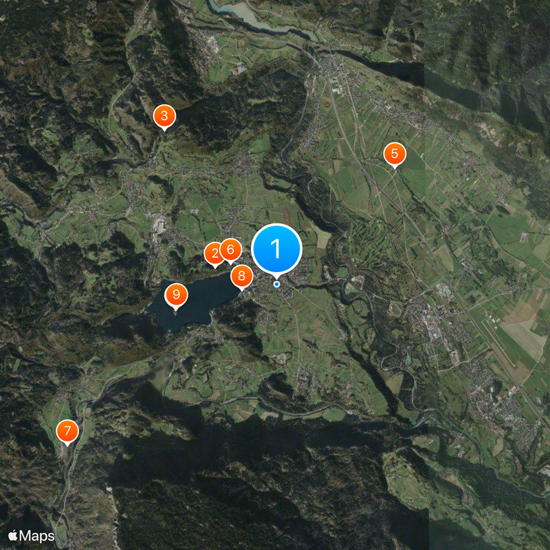Municipality of Bled Map