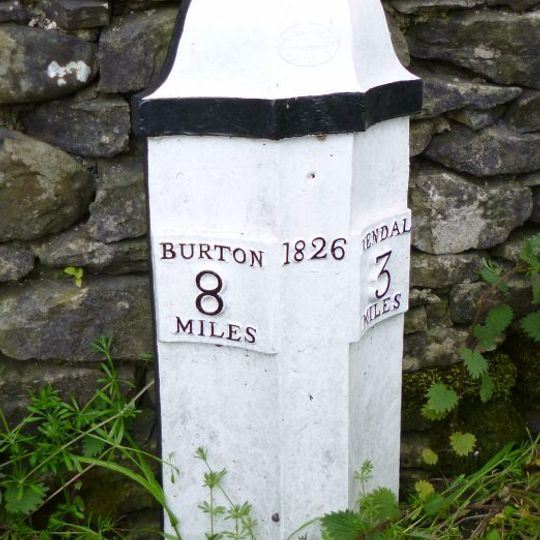 Milestone Approximately 250 Yards North Of Punch Bowl Public House