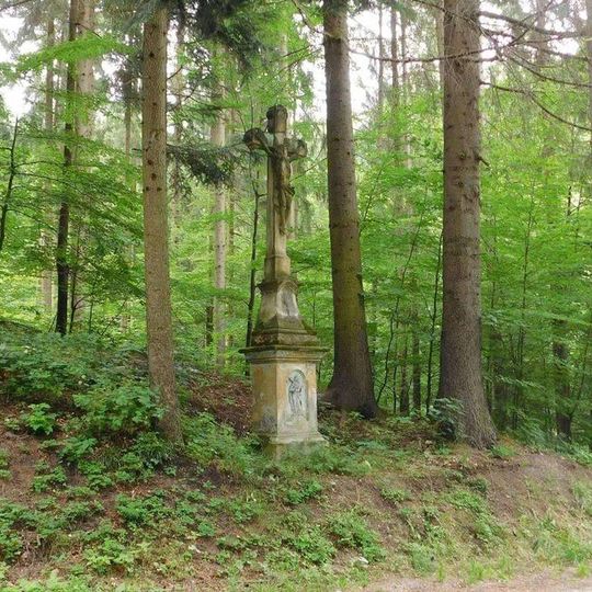 Kříž Svébohov na rozcestí k Jedlí