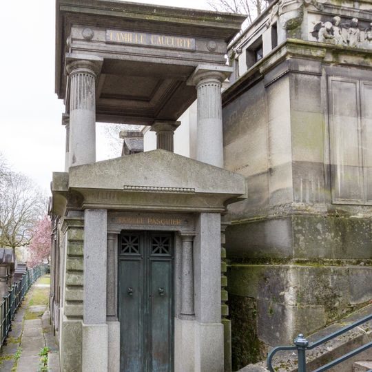 Grave of Caucurte-Pasquier