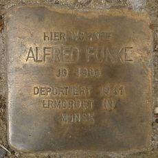 Stolperstein en memoria de Alfred Funke