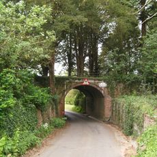 Bridge And Quadrant Walls Over Road At Ngr 7705 9949