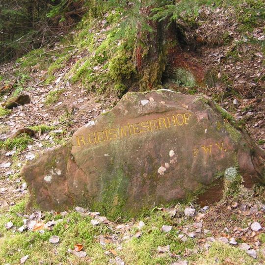 Ritterstein 187 "R. Geiswieserhof"