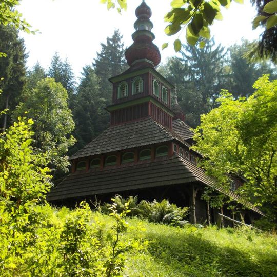Wooden Greek Catholic church in Nová Paka