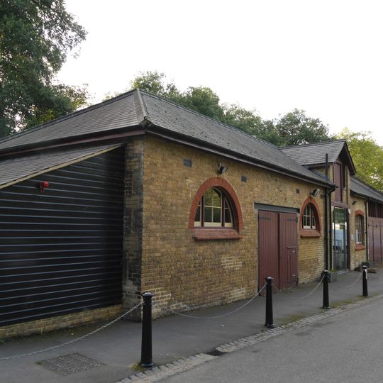 Garages To South East Of Fulham Palace