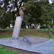 Monument to Milada Horáková in Pankrác