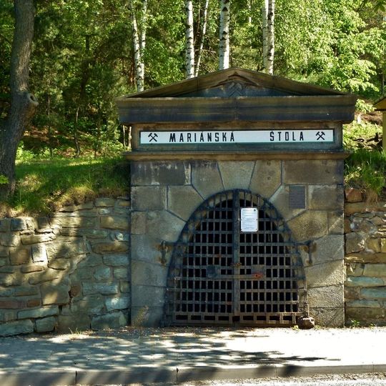 Vstupní portál Mariánské štoly