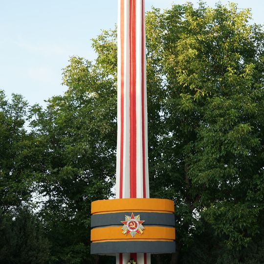 World War II memorial in Halahora de Sus, Briceni