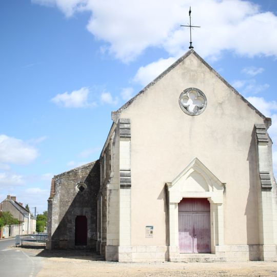 Saint Martin church of Montreuil-en-Touraine