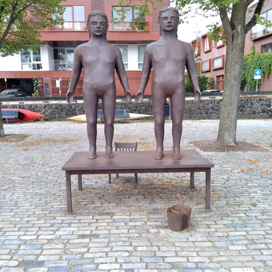 Fragment van een huiskamer