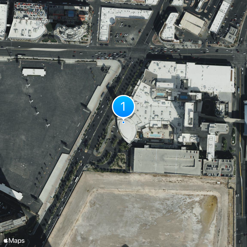 Sahara Hotel & Casino Kaart