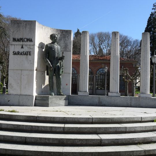 Monument to Pablo Sarasate, Pamplona